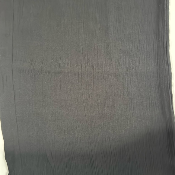 3 Dots black smocked waist wide leg pants with pockets S - Picture 7 of 13